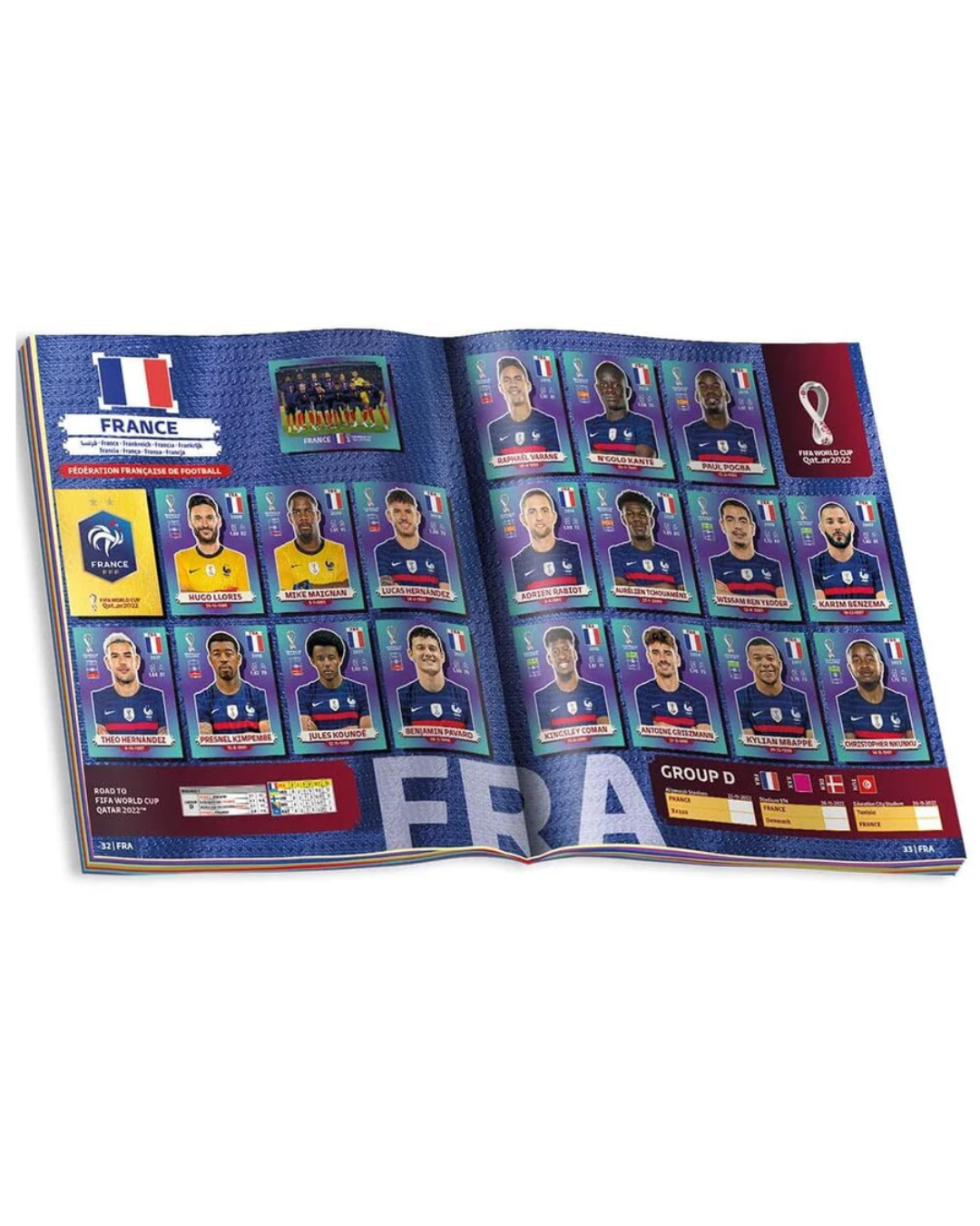 Panini 2022 FIFA World Cup Qatar Sticker Starter Pack