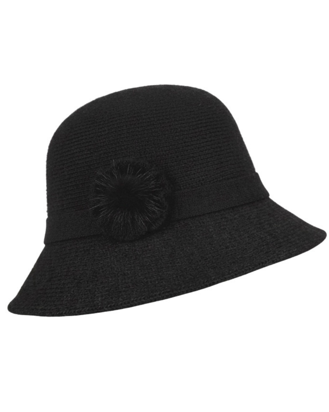 Stylish Bucket Hat - Black