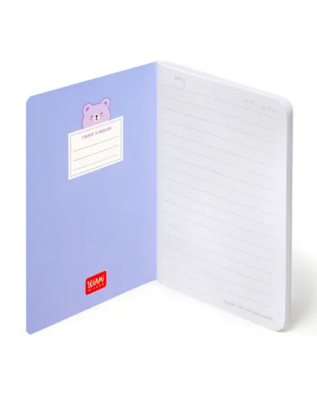 Legami Lined -Teddy Bear Notebook