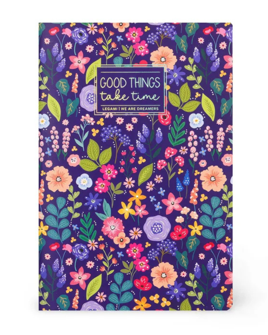 Legami Lined -Flowers Notebook
