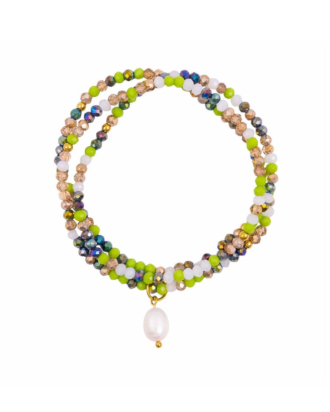 Green Oracle Crystal Wrap Jewellery