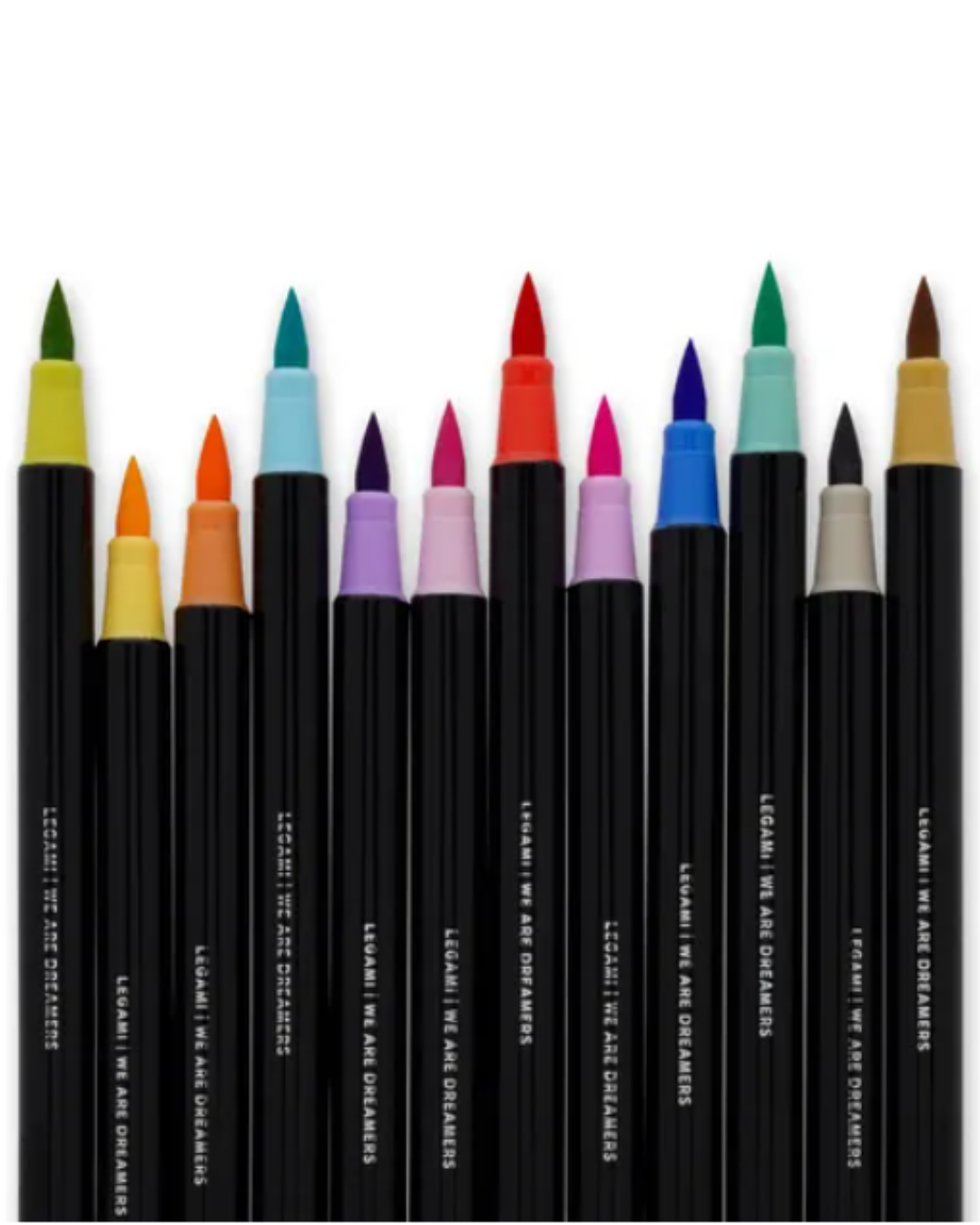 Set of 12 Brush Markers – Pastel Colours