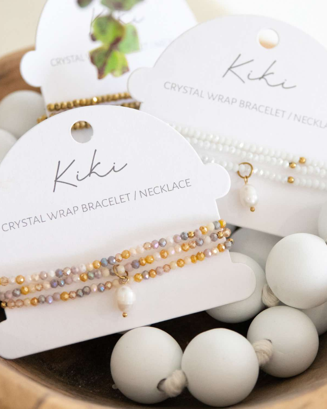 Marigold Charm Crystal Wrap Jewellery