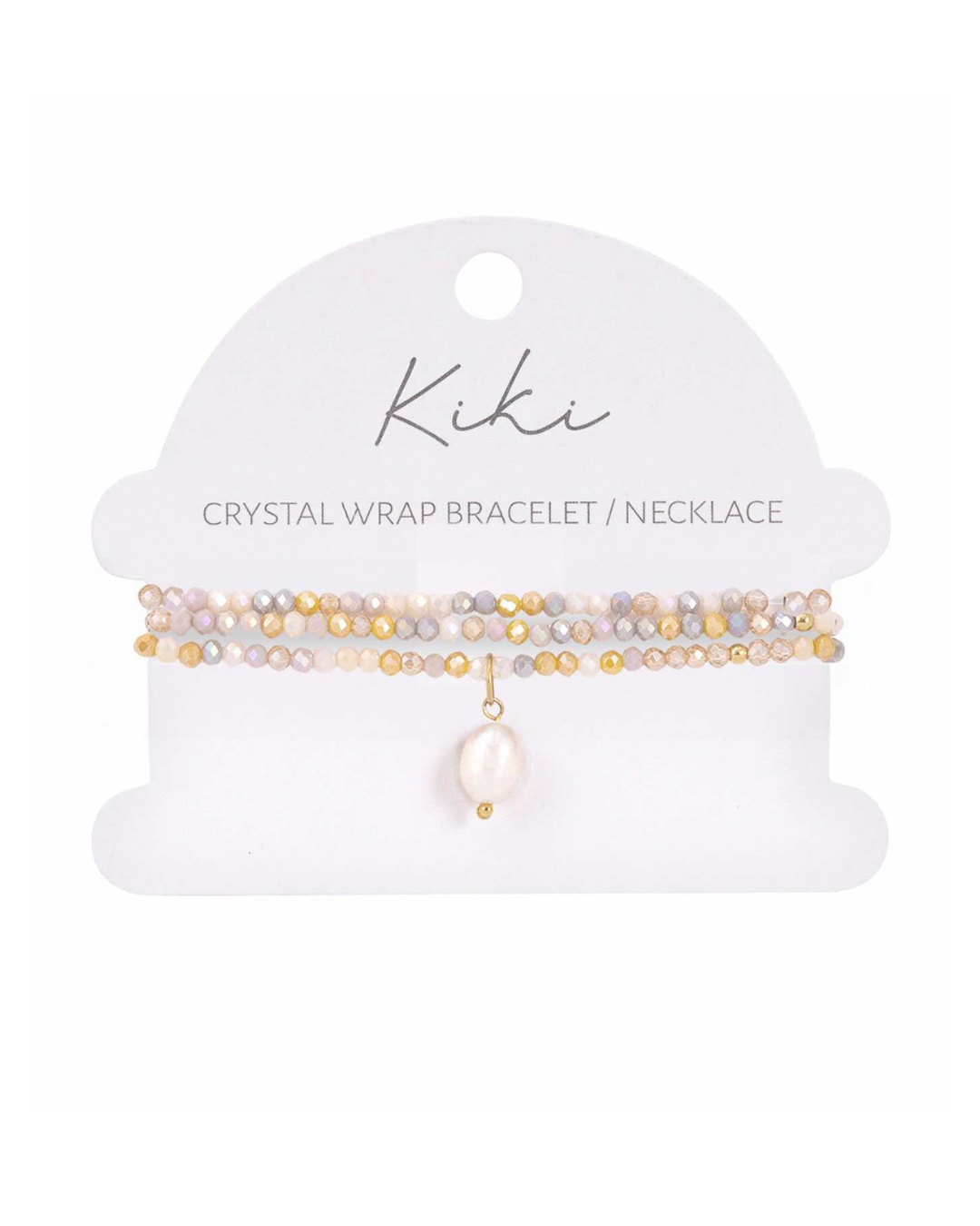 Marigold Charm Crystal Wrap Jewellery