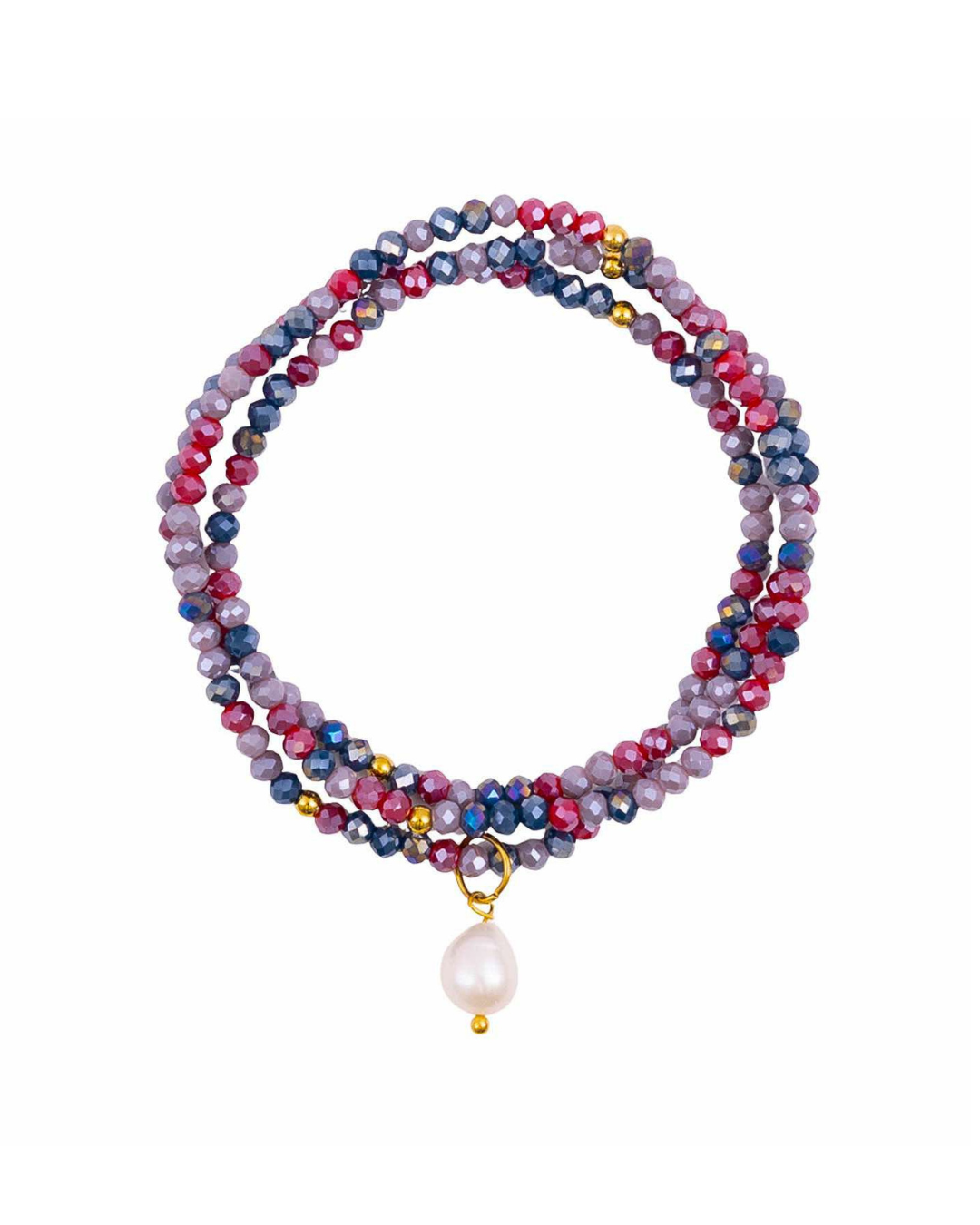 Purple Haze Crystal Wrap Jewellery