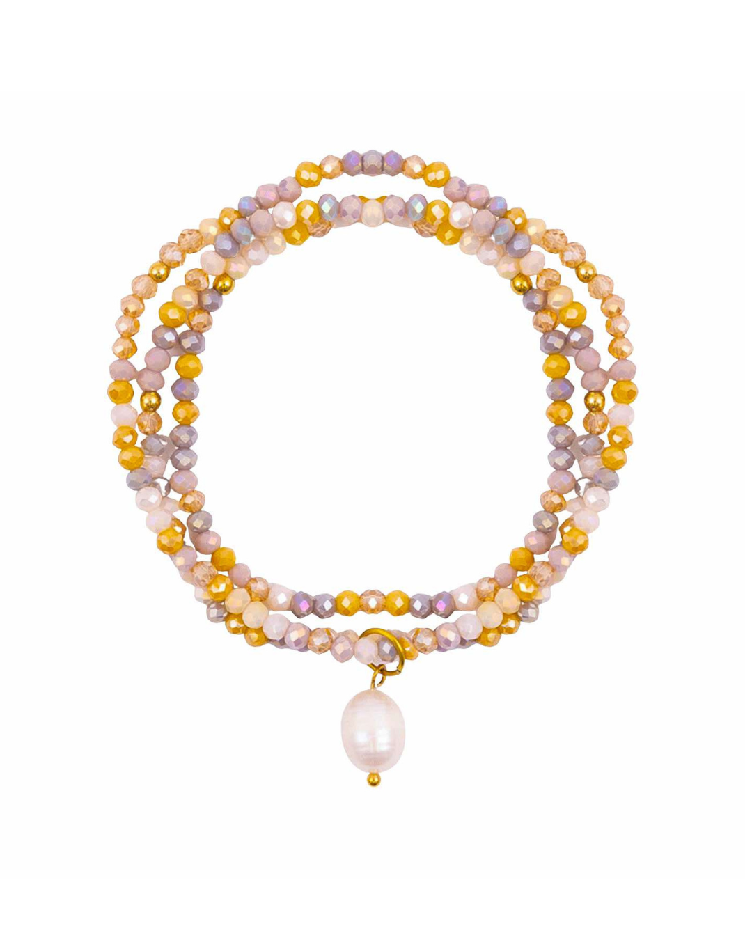 Marigold Charm Crystal Wrap Jewellery