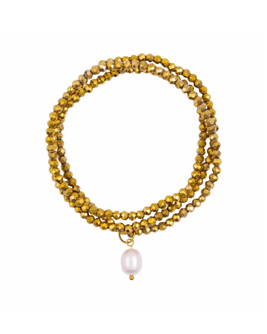 Golden Mirage Crystal Wrap Jewellery
