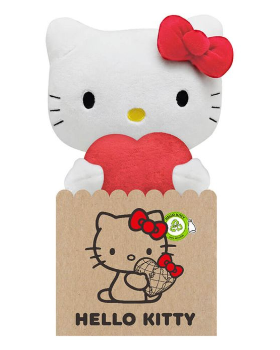 Hello Kitty - Love Heart Plush Large