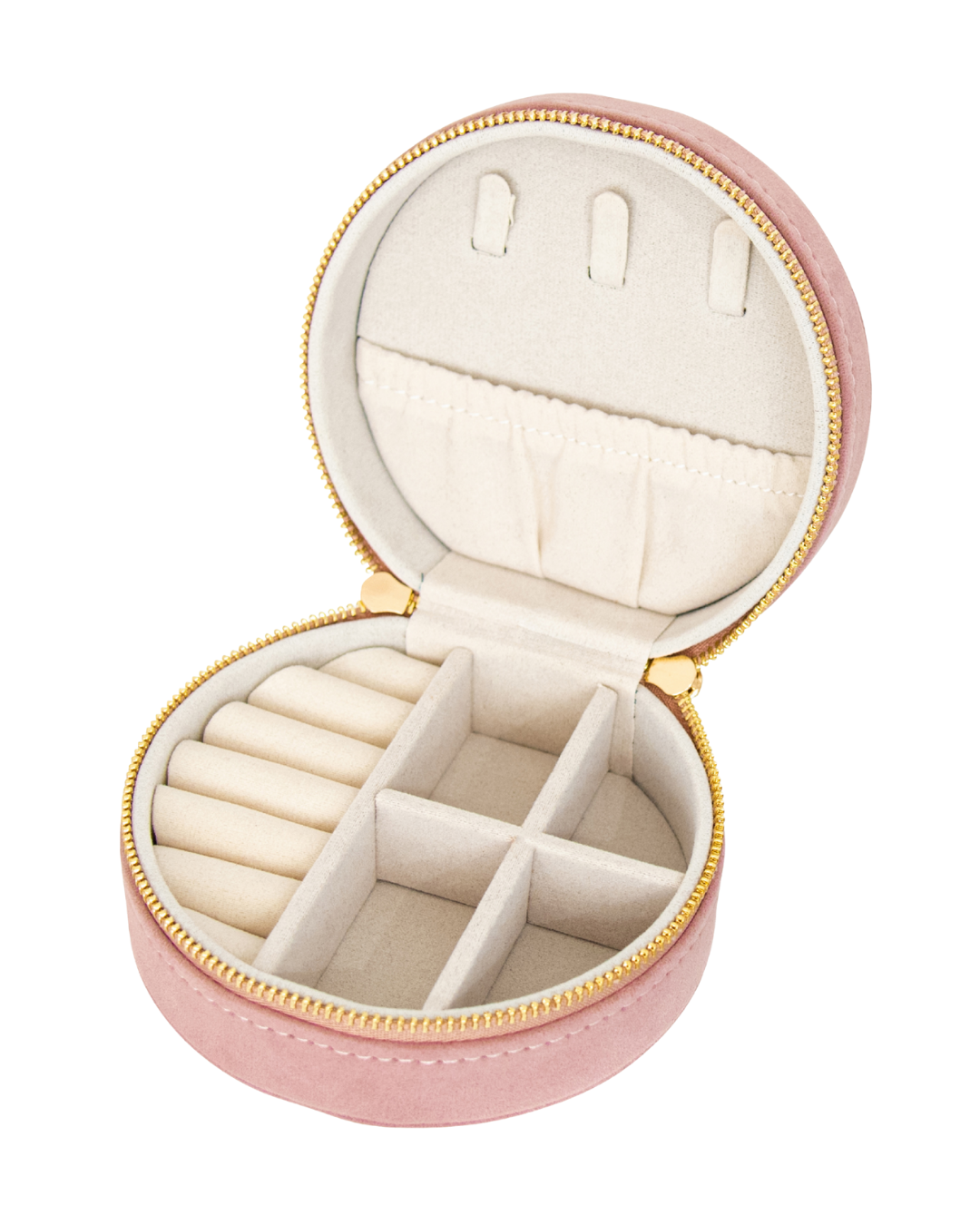 Nolita Pink Velvet Jewel Box Round