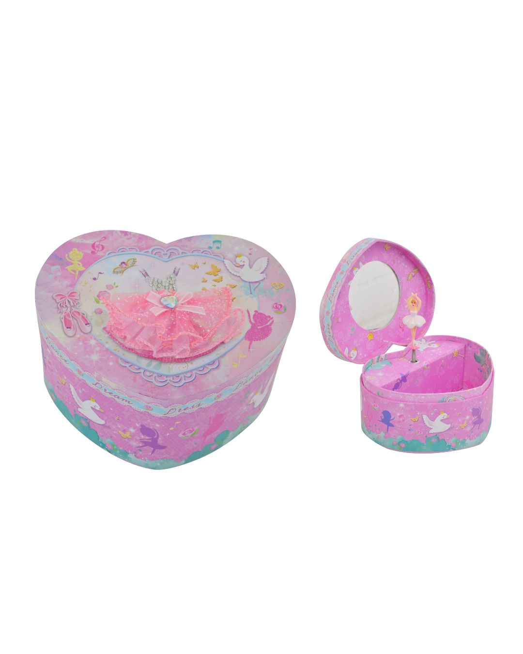 Musical Heart Jewellery Box