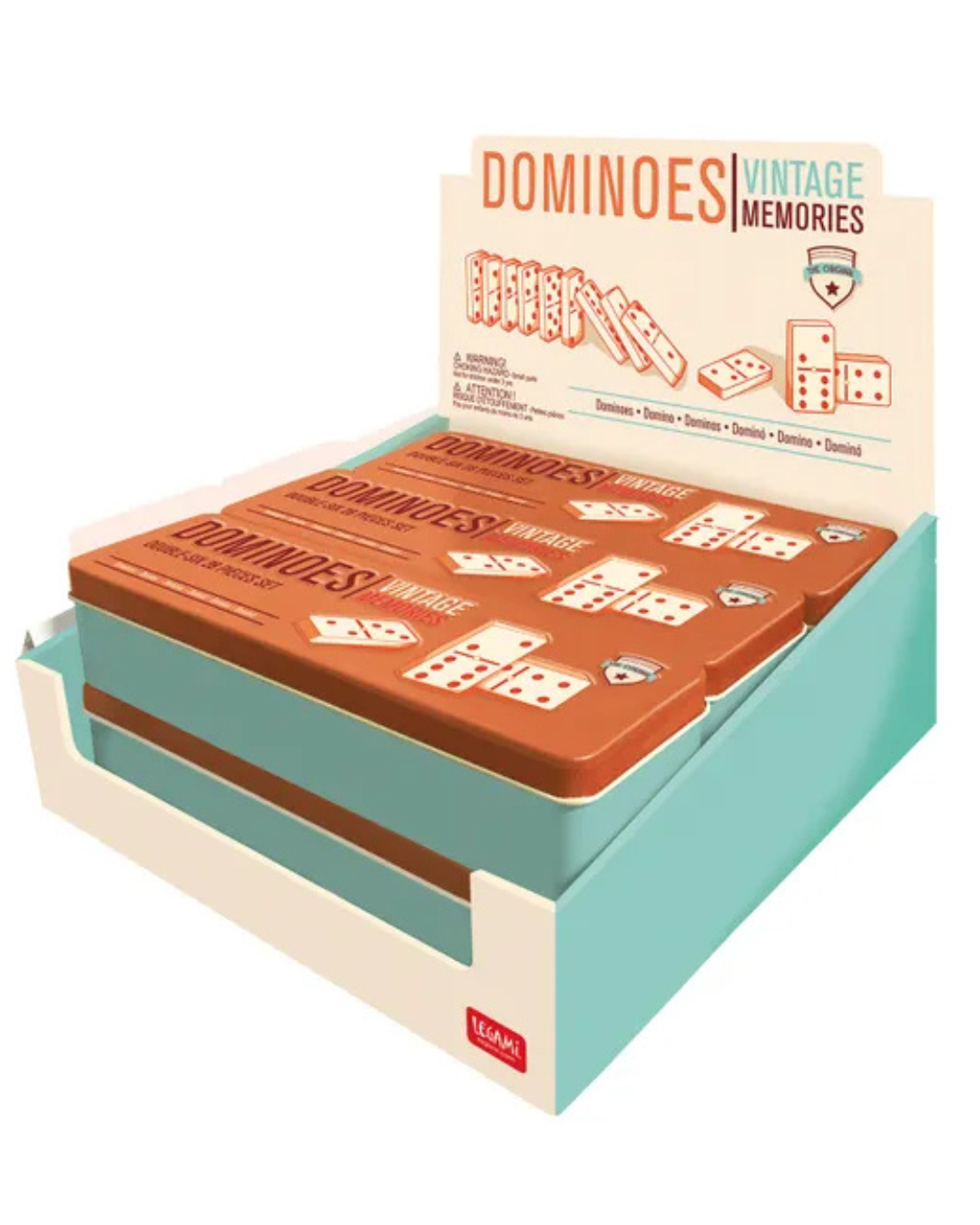 Vintage Dominoes Set
