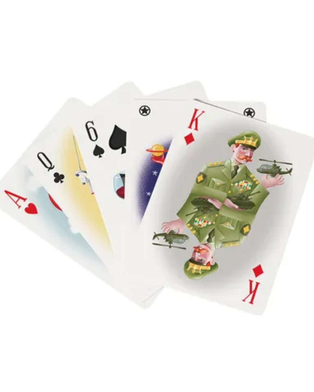 Playing Cards In Tin