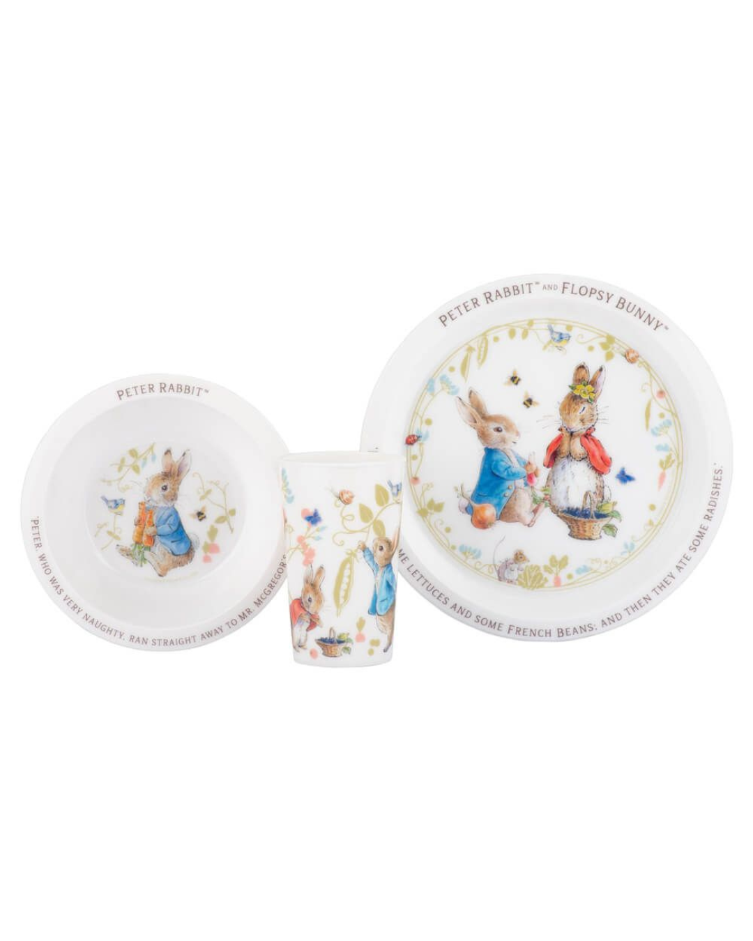 Peter Rabbit - 3 Piece Dinner Set