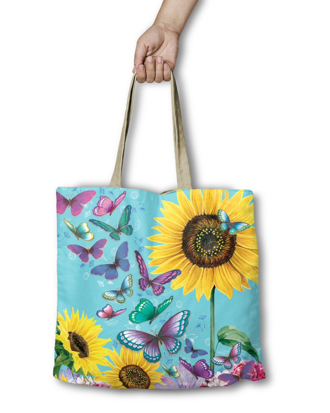Shopping Bag - Sunny Butterflies