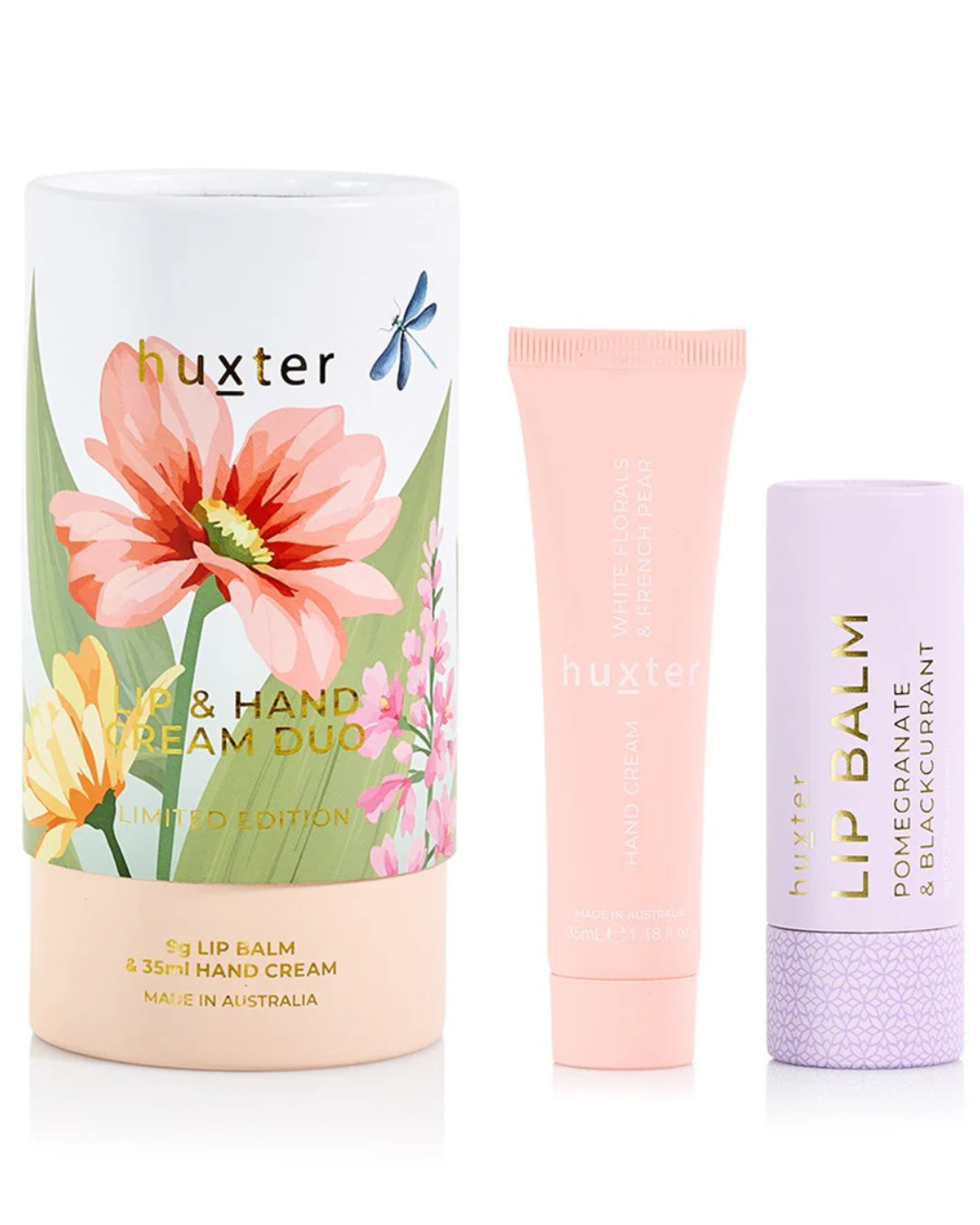 Lip & Hand Cream Duo - White Florals & French Pear