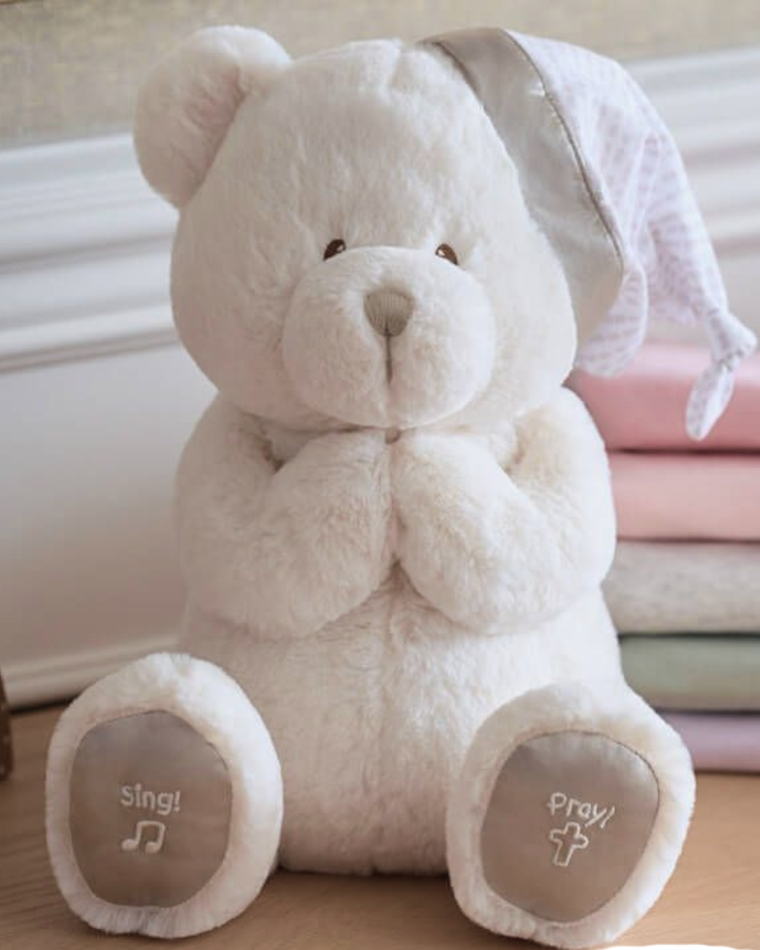 Animated Goodnight Prayer Bear