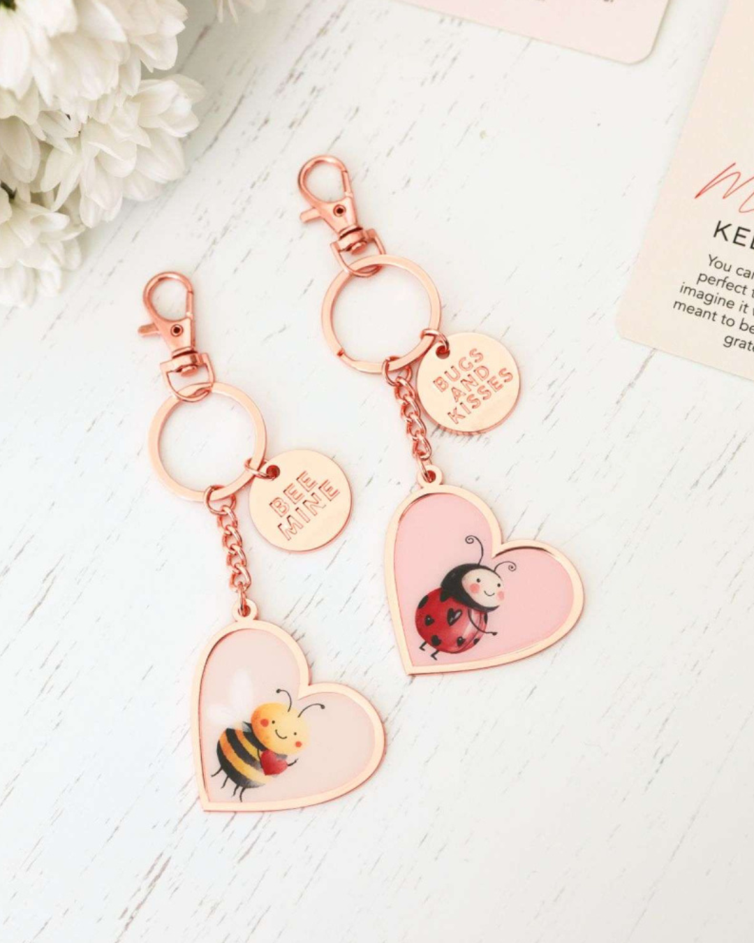Valentine's Day - Ladybug Keyring