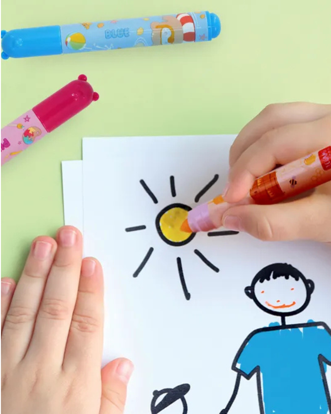 Set of 12 Markers - Teddy Friends