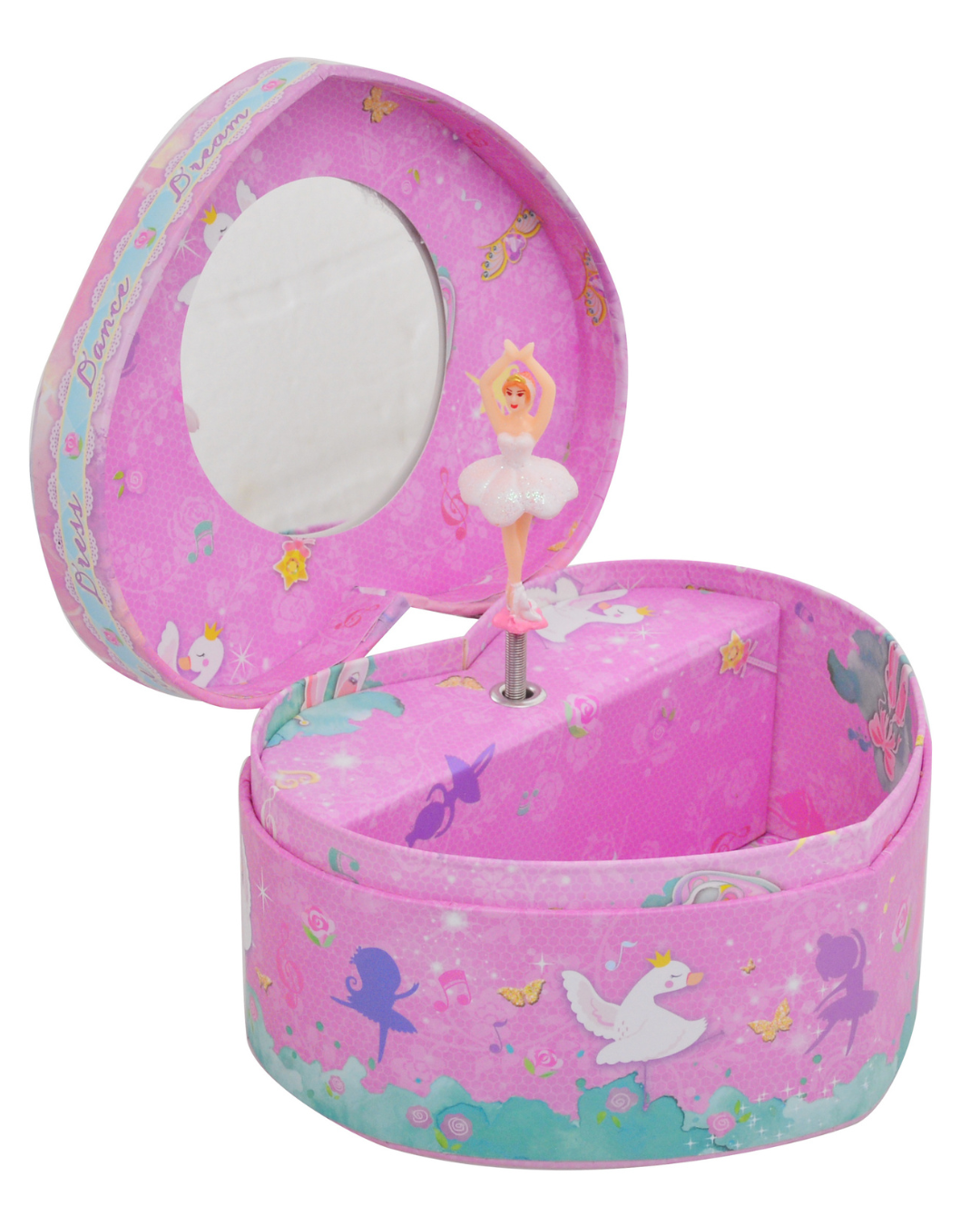 Musical Heart Jewellery Box