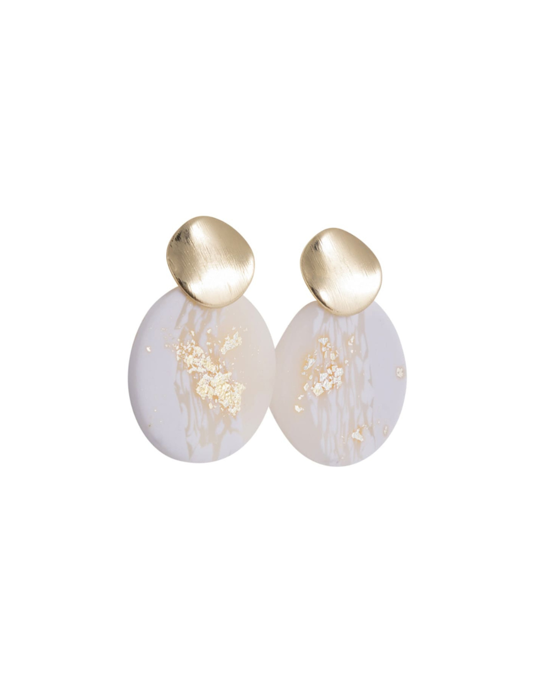Light Shimmer Rounds Earrings