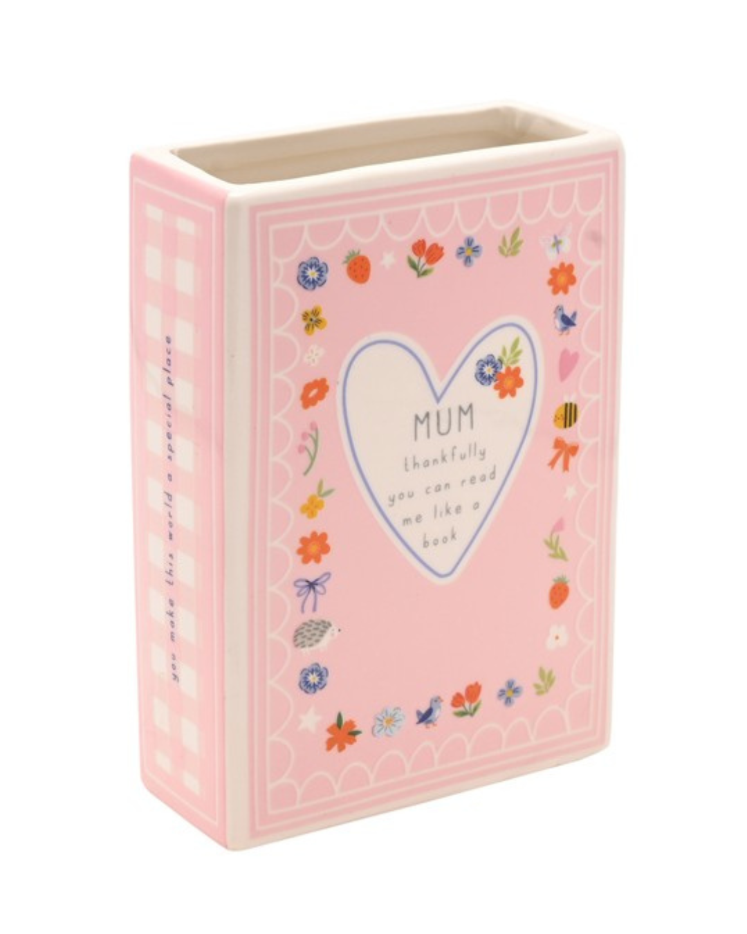 Mum - Book Vase