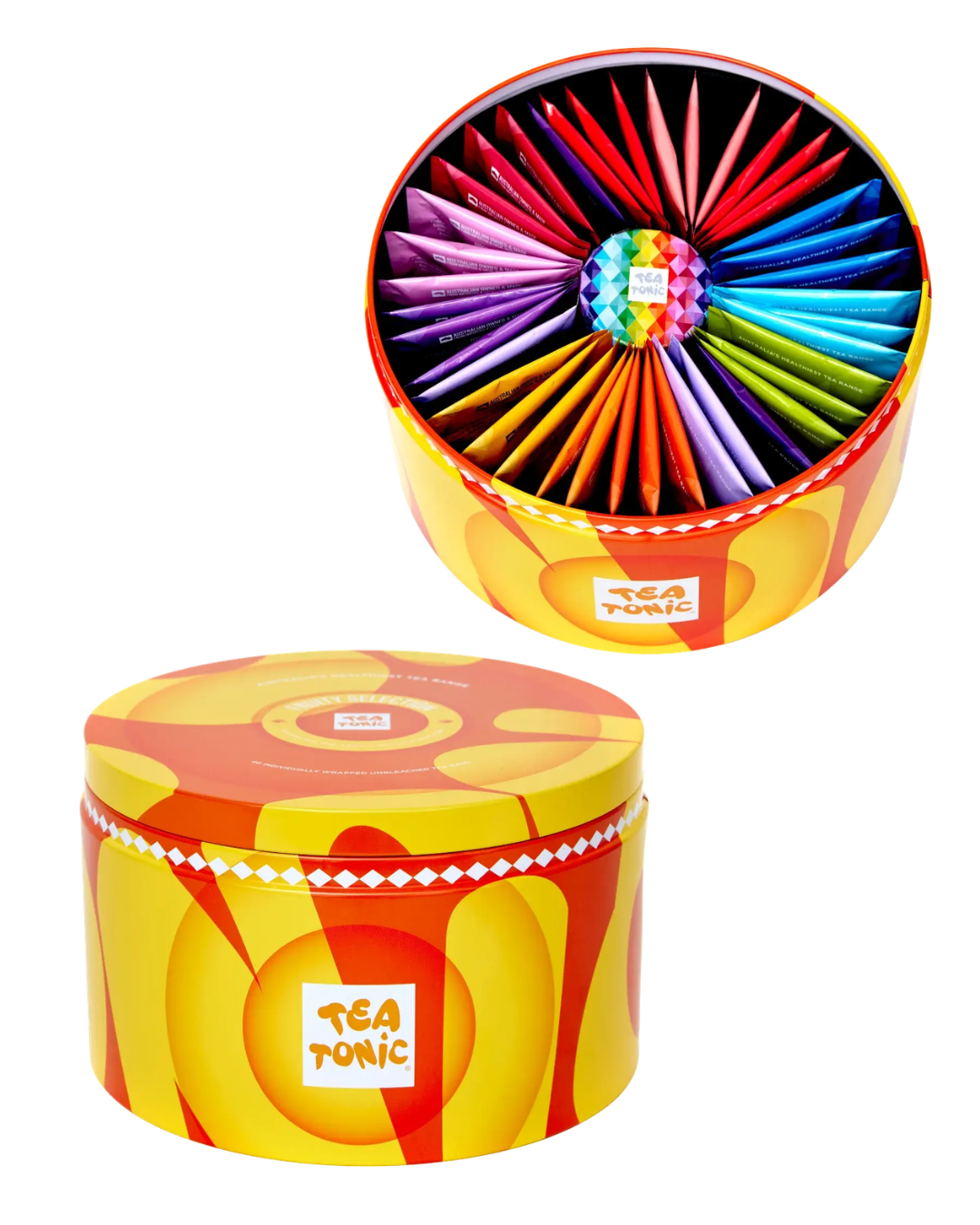 Fruity Selection Round Tin Tea