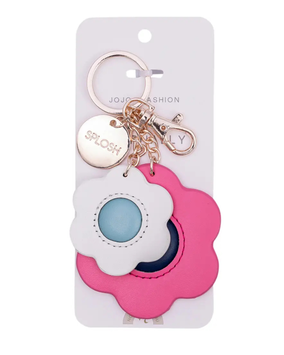 Mother's Day Daisy Bag Charm Keychain