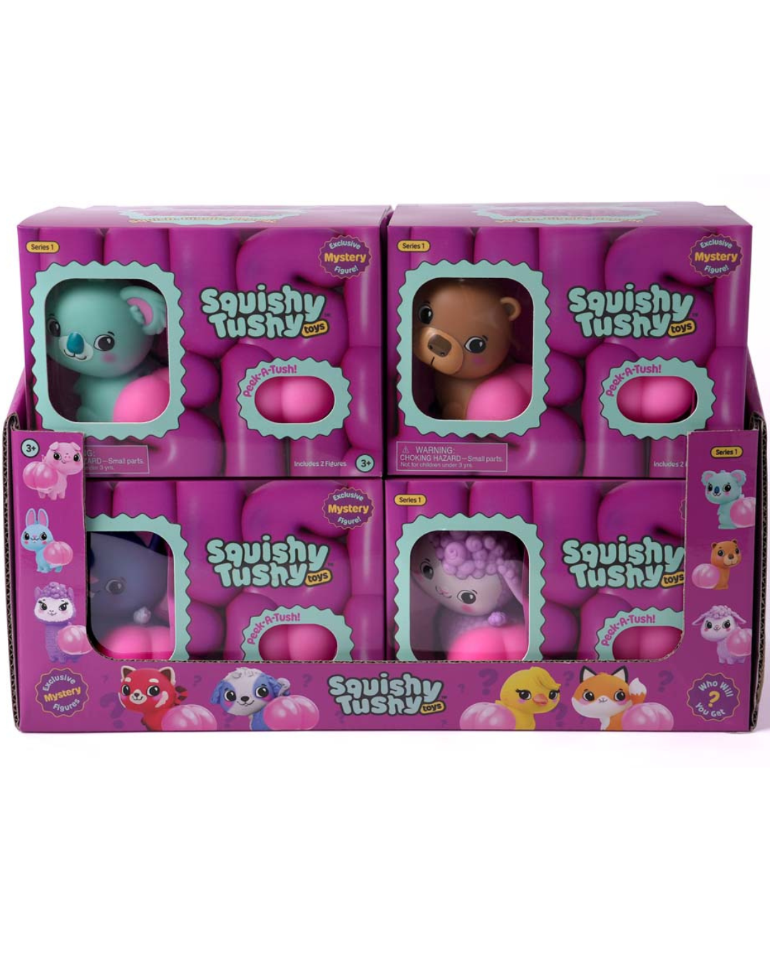 Squishy Tushy Toys -  Double Bubble Butt Pack Series 1