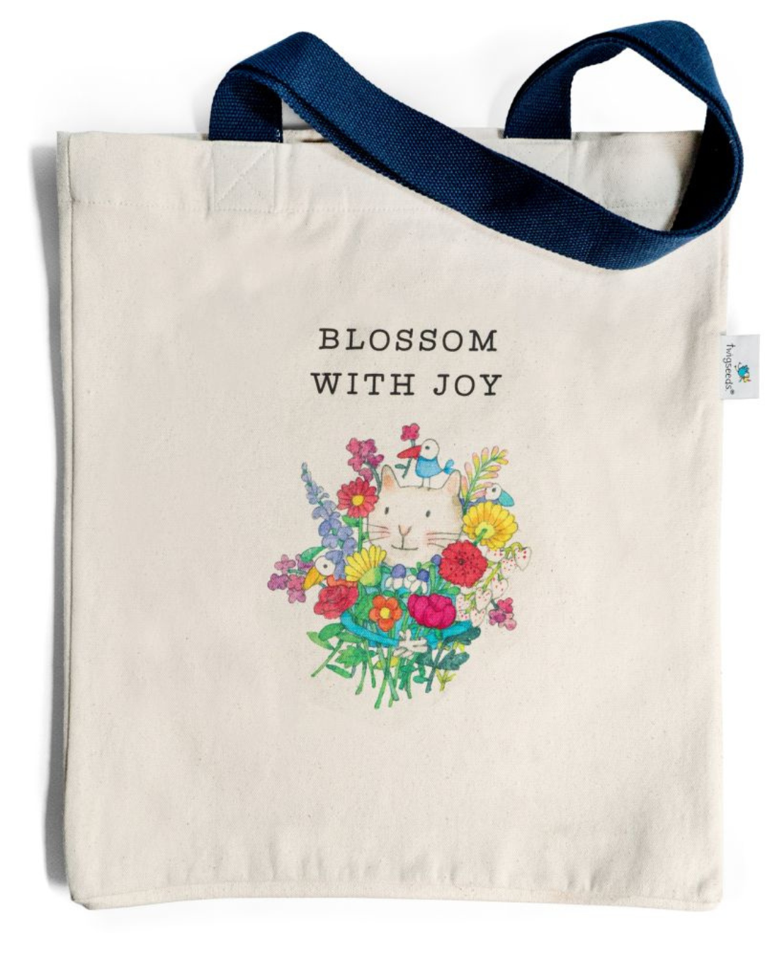 Large Tote Bag-Blossom