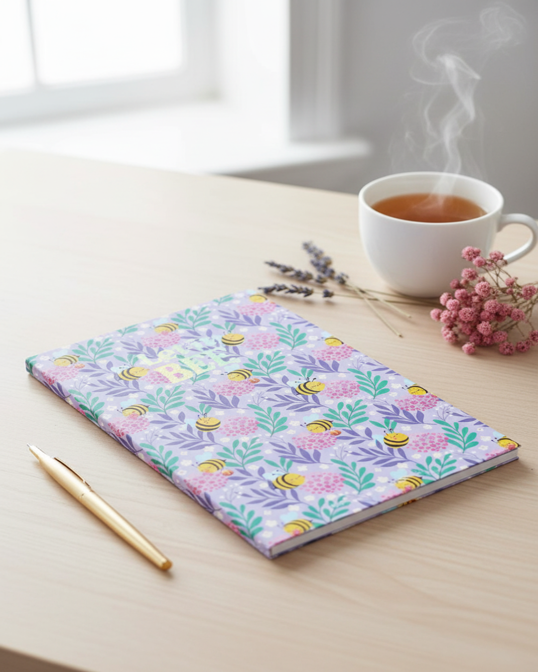 Legami Lined Bee Notebook