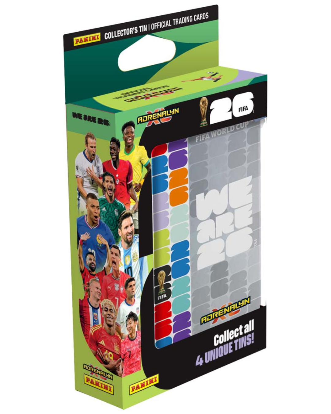 Panini FIFA World Cup Adrenalyn XL 2026 Card Pocket Tin