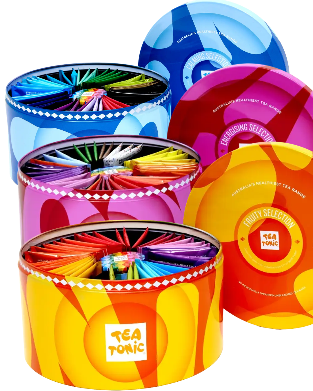 Calming Selection Round Tin Tea