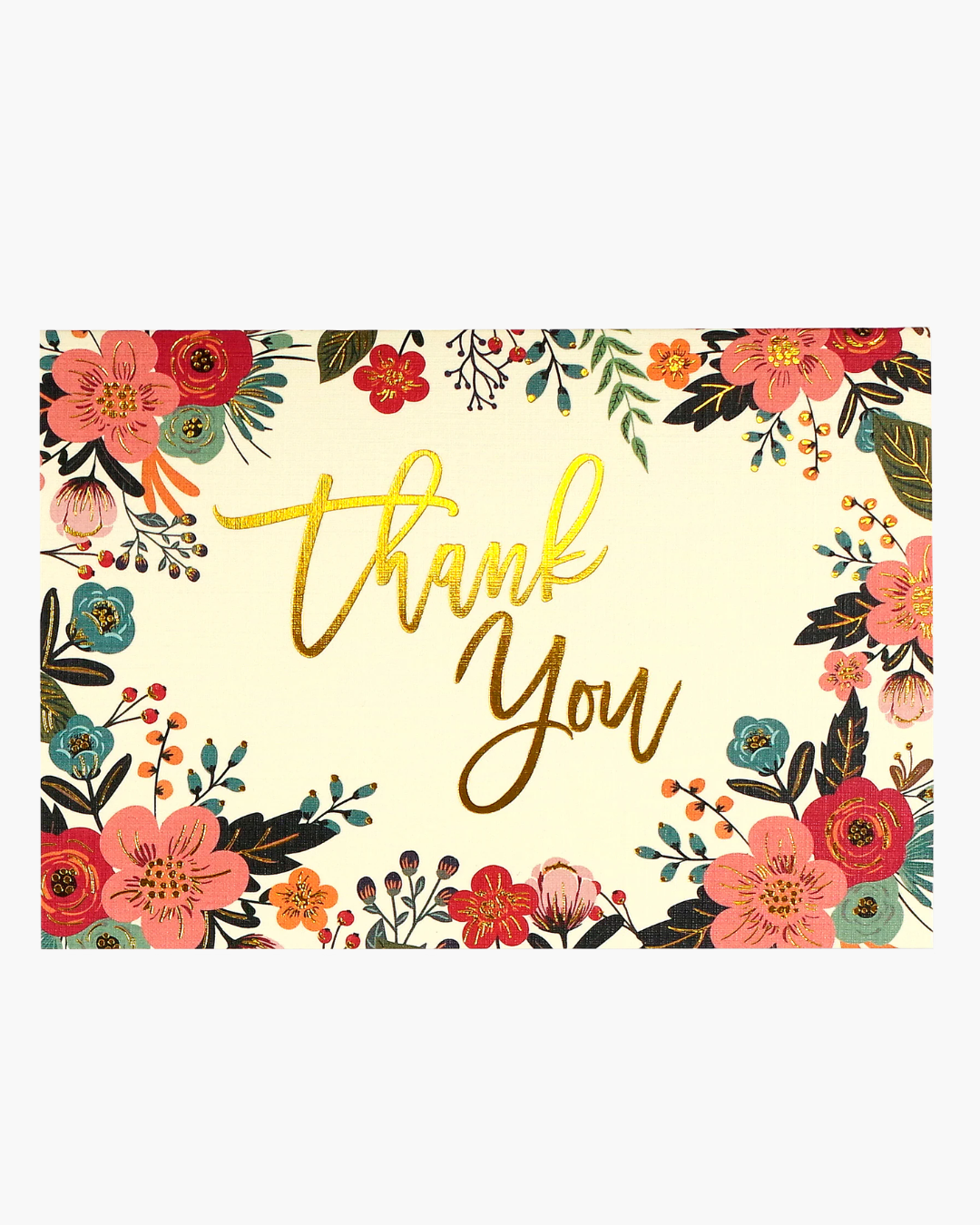 Floral Frame - Thank You Notes