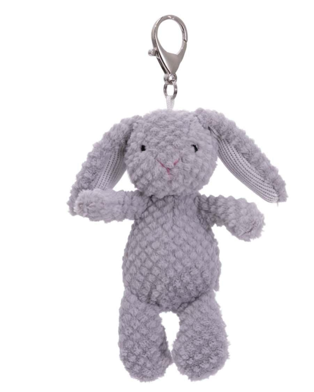 Nubby Bunny Grey - Bag Charm