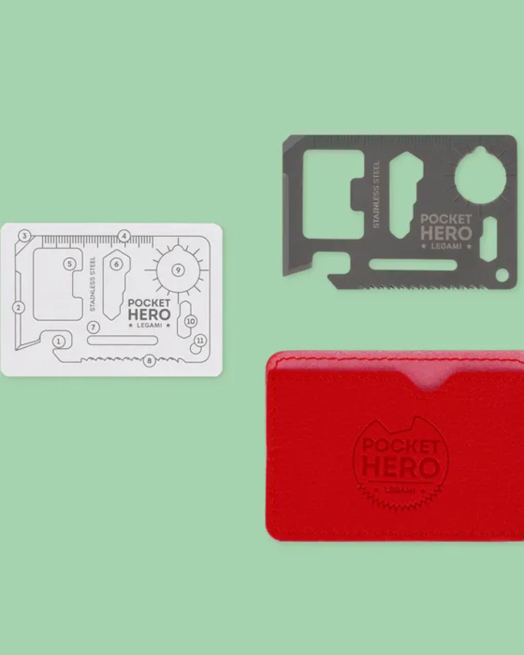 SOS Pocket Hero 11-in-1 Credit Card Multi-Tool