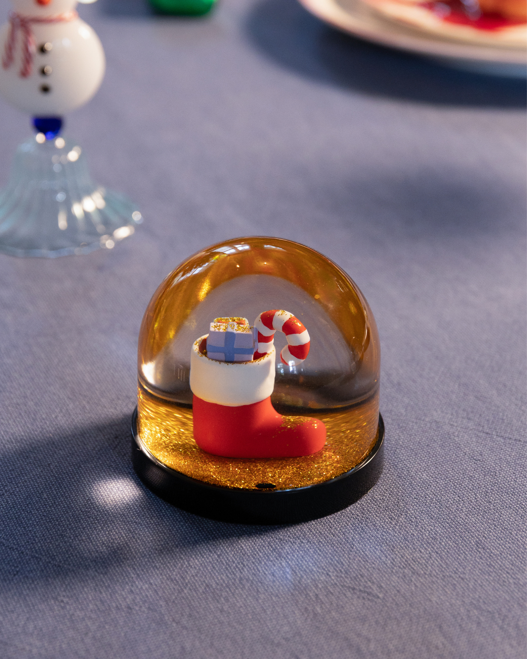 Christmas Stocking - Snowglobe