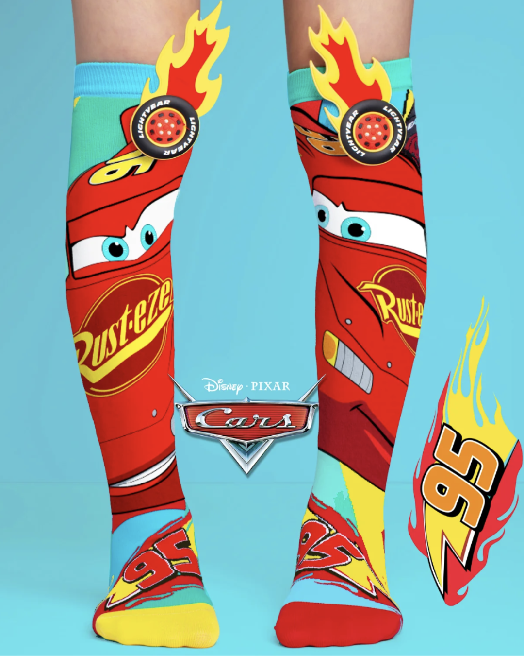 Lightning McQueen Cars Socks