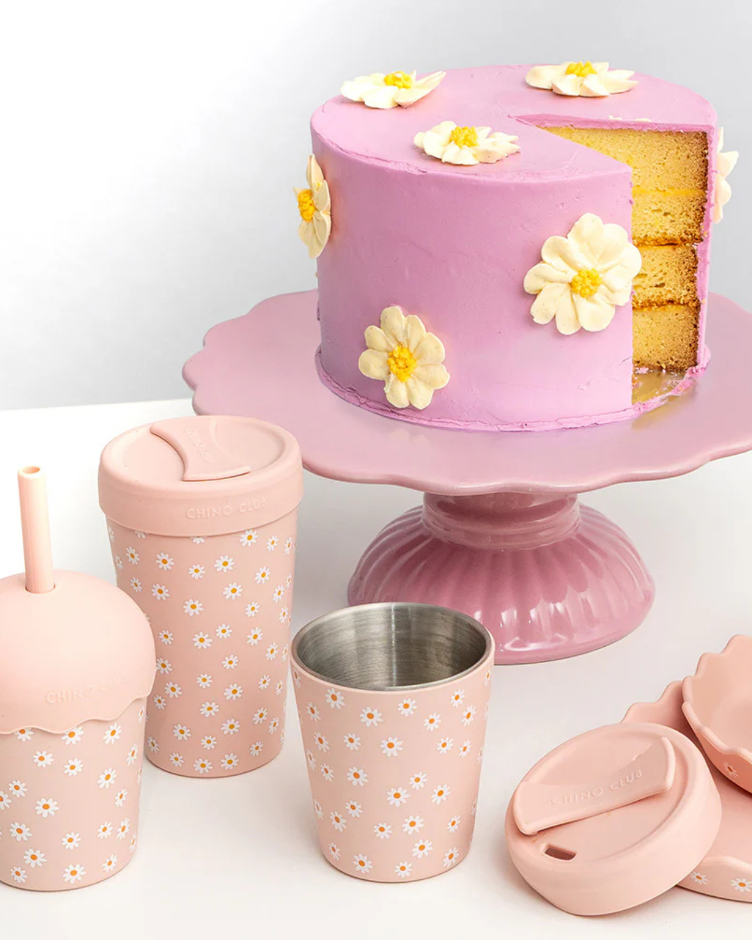 Daisy Stainless Steel Coffee Cup