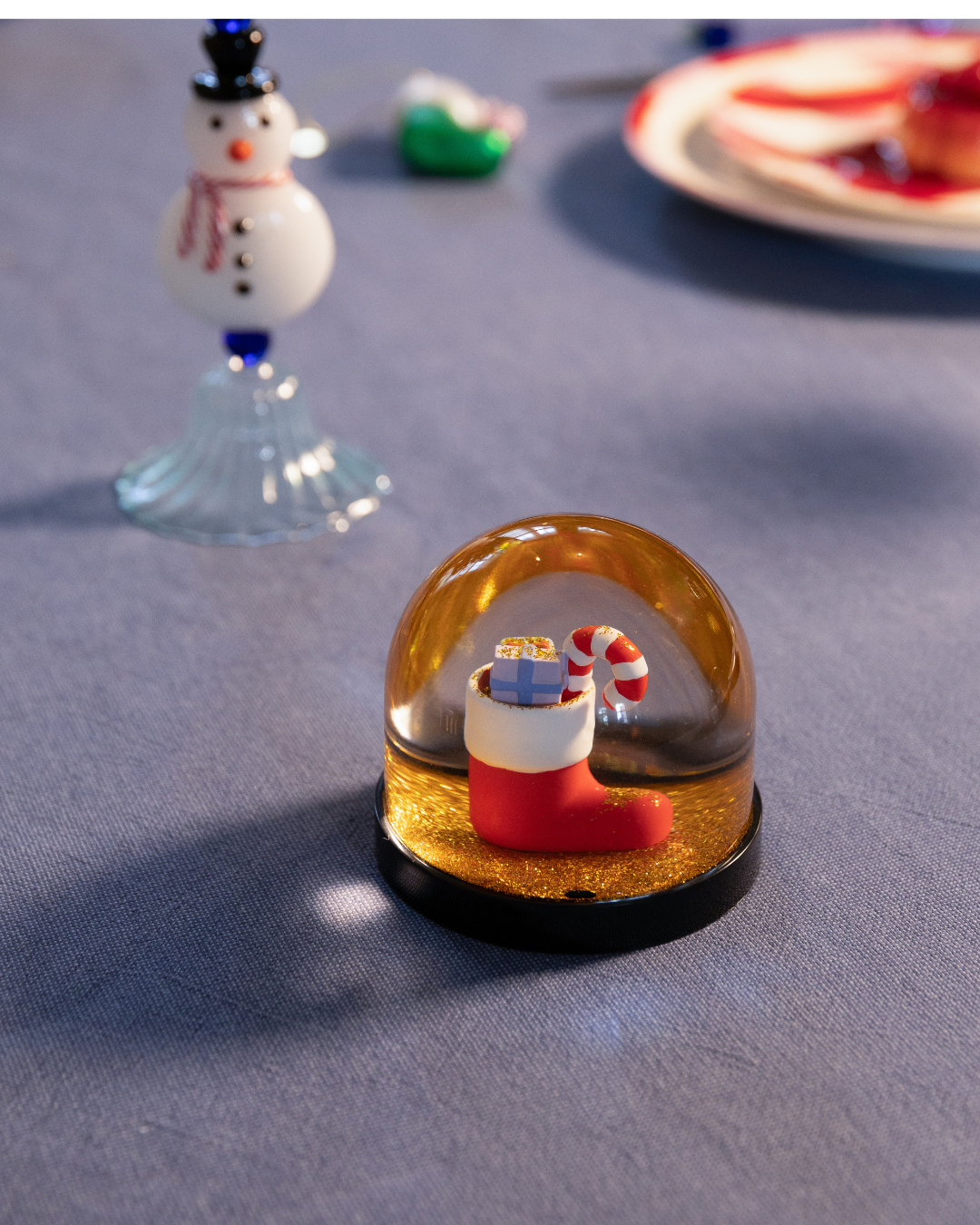 Christmas Stocking - Snowglobe