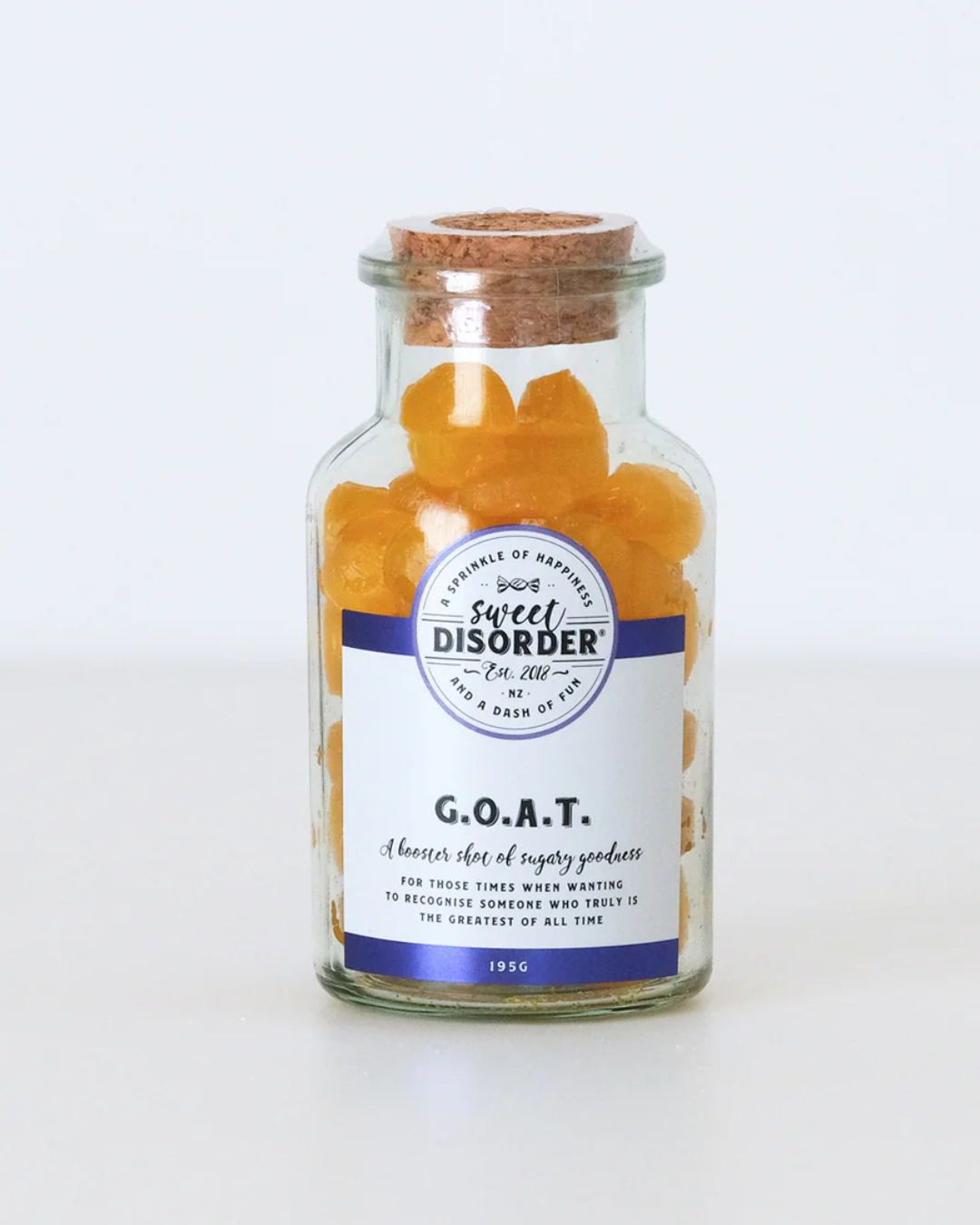 Greatest Of All Time Butterscotch Candy Jar