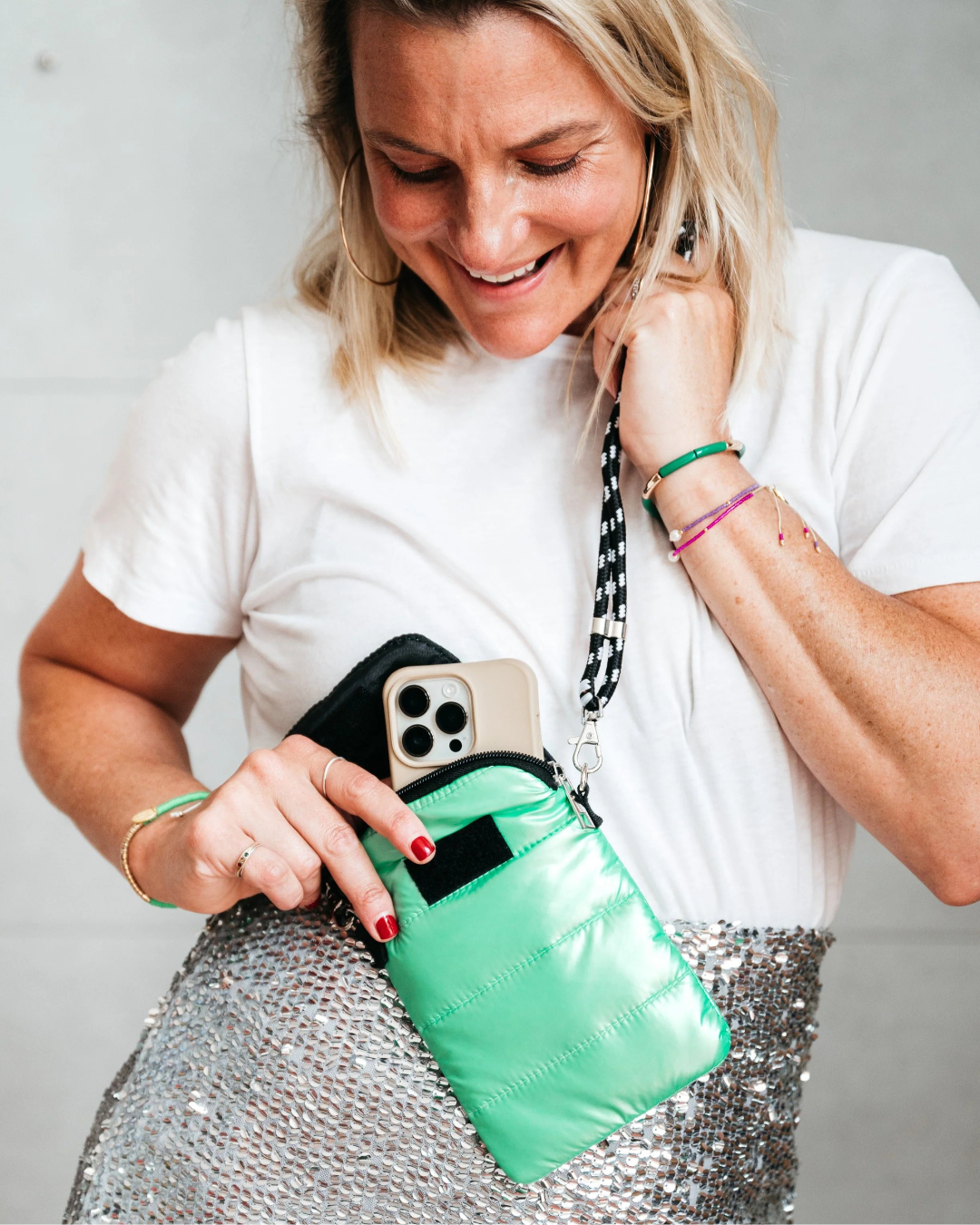 Amour Cross Body Bag - Green