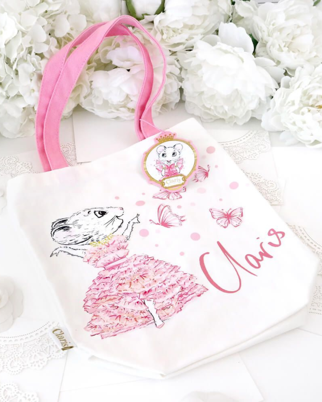 Claris Canvas Tote Bag
