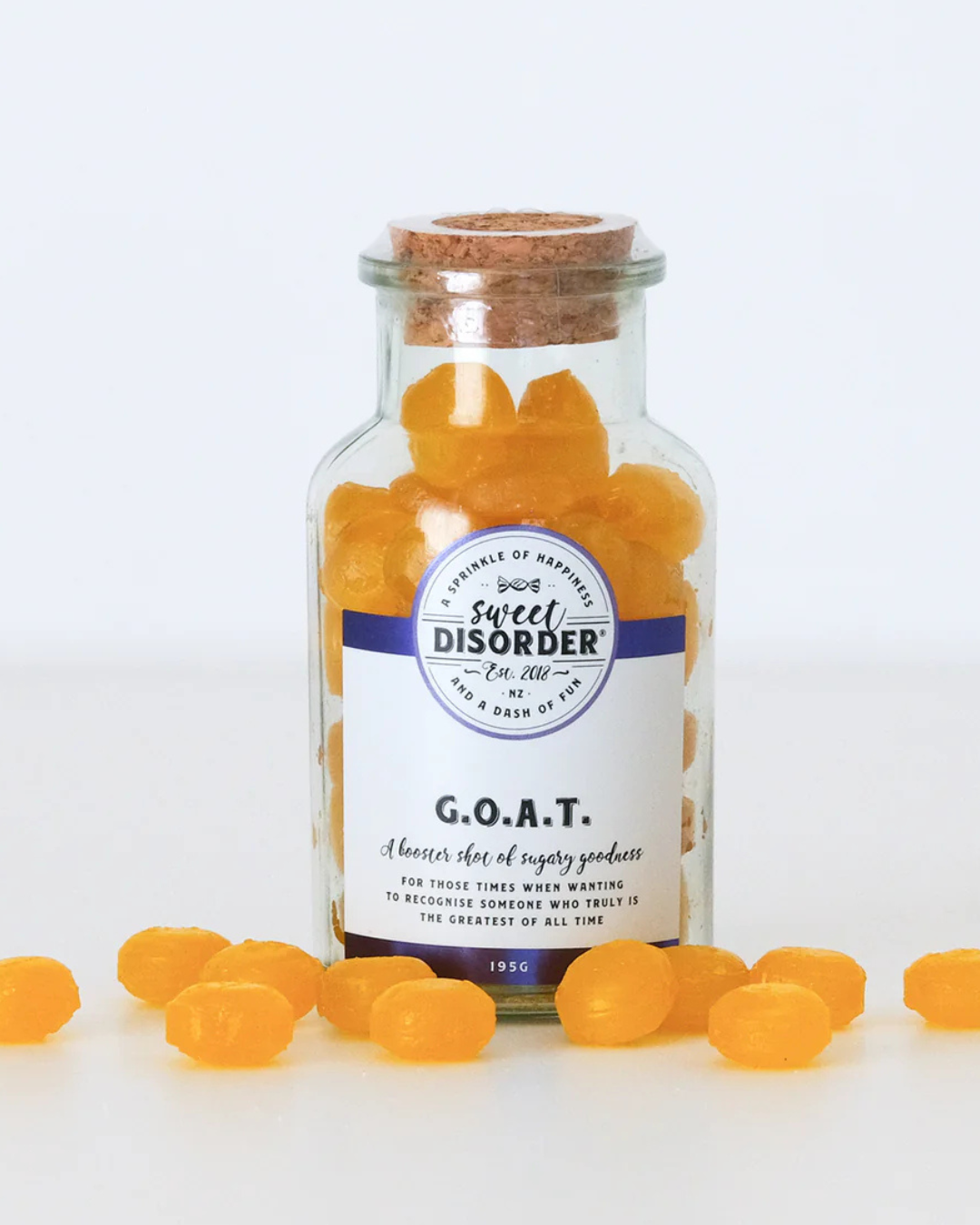 Greatest Of All Time Butterscotch Candy Jar