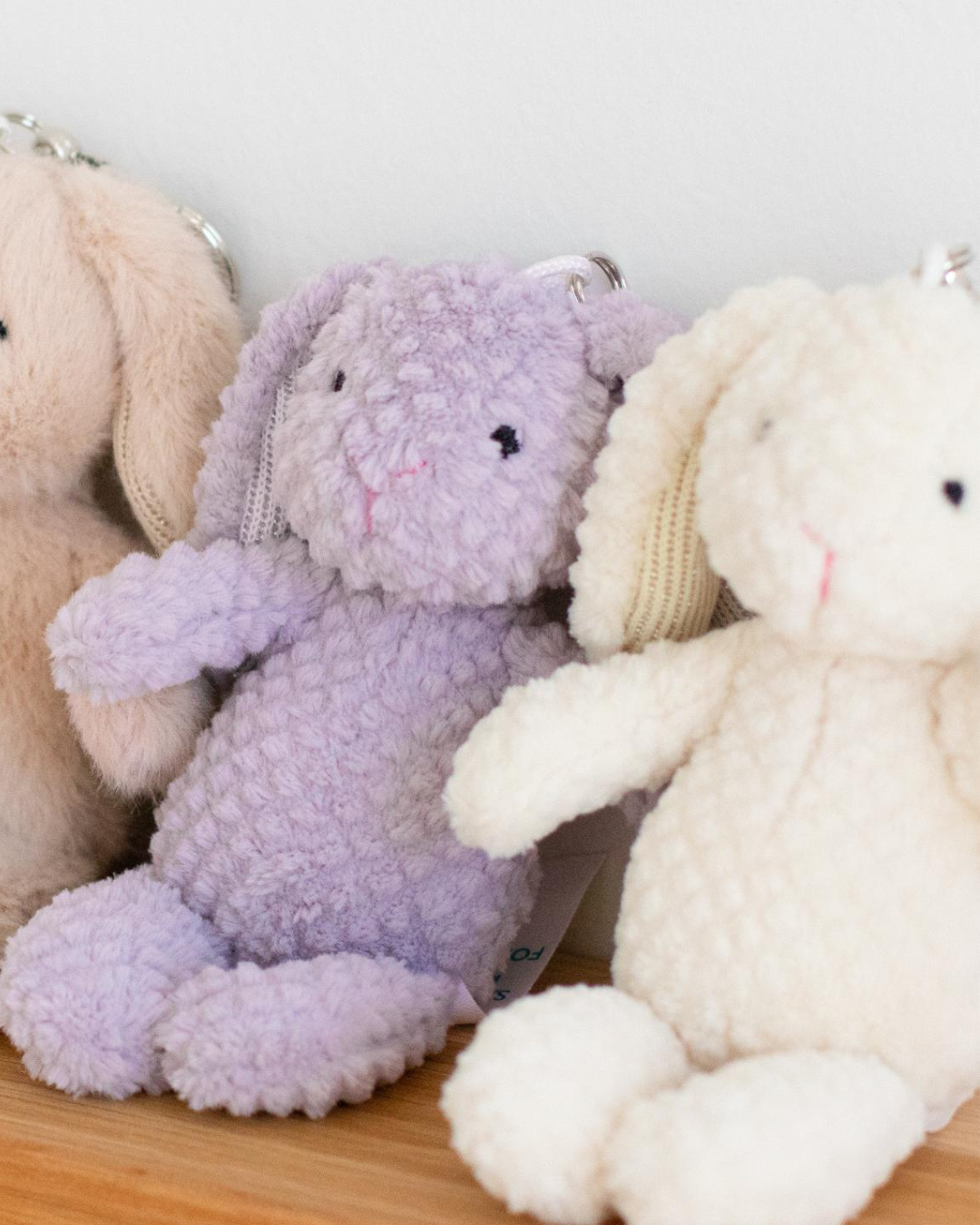 Nubby Bunny White - Bag Charm