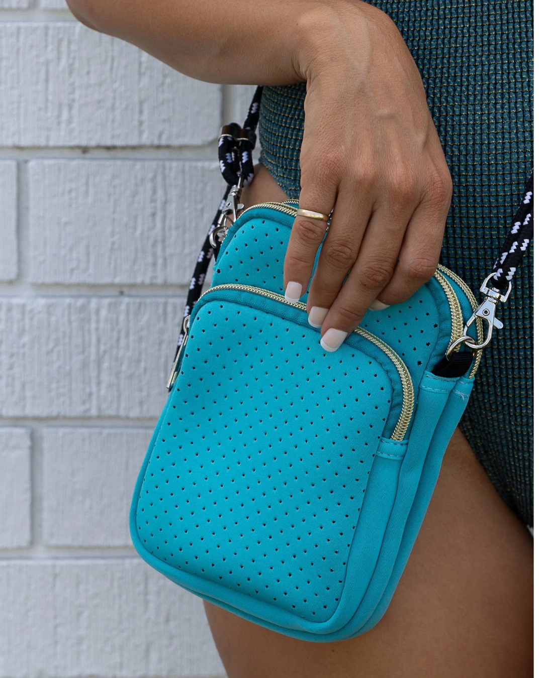 Lulu Cross Body Bag - Turquoise
