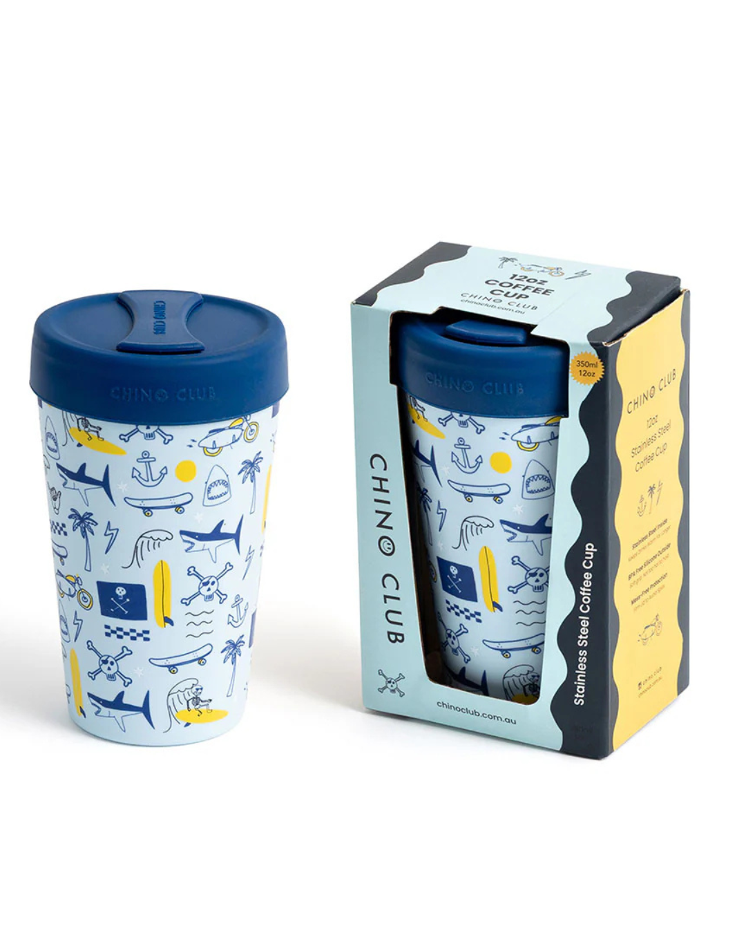 Rad Times Stainless Steel Coffee Cup