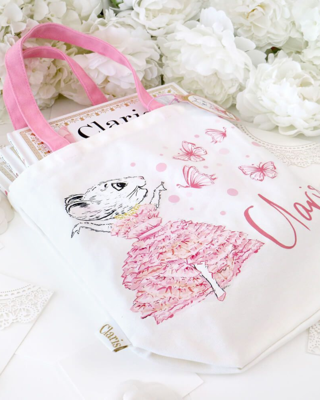 Claris Canvas Tote Bag