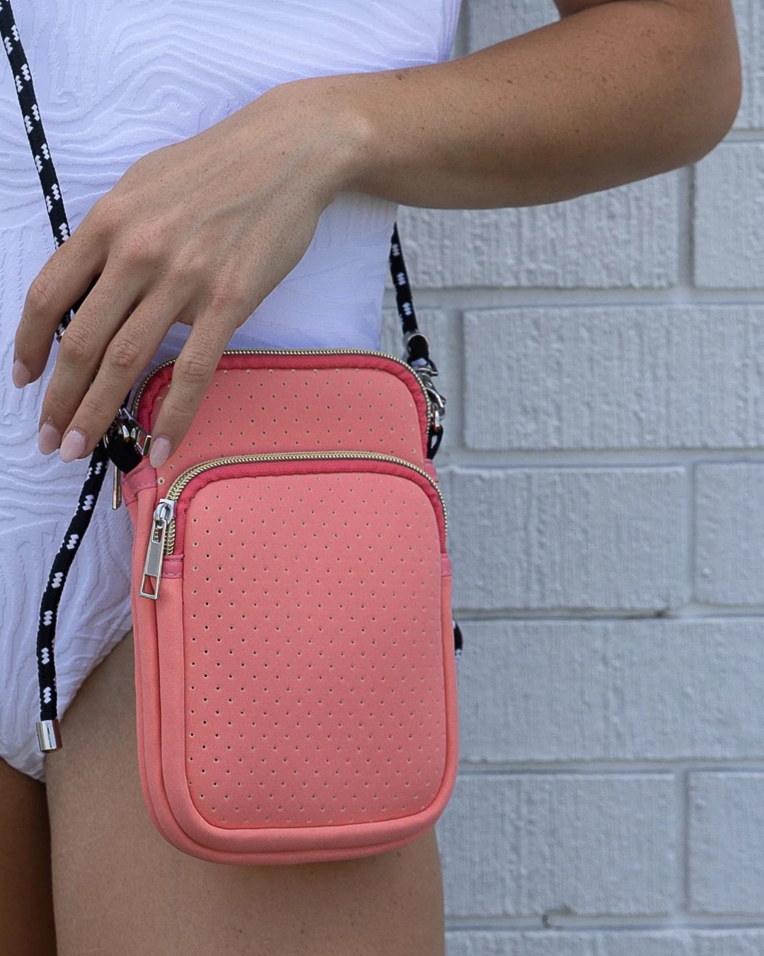 Lulu Cross Body Bag - Coral