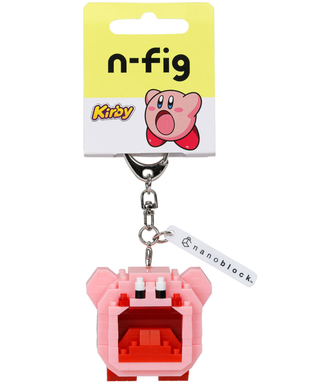 Kirby of the Stars Suction - Nanoblocks Keychain