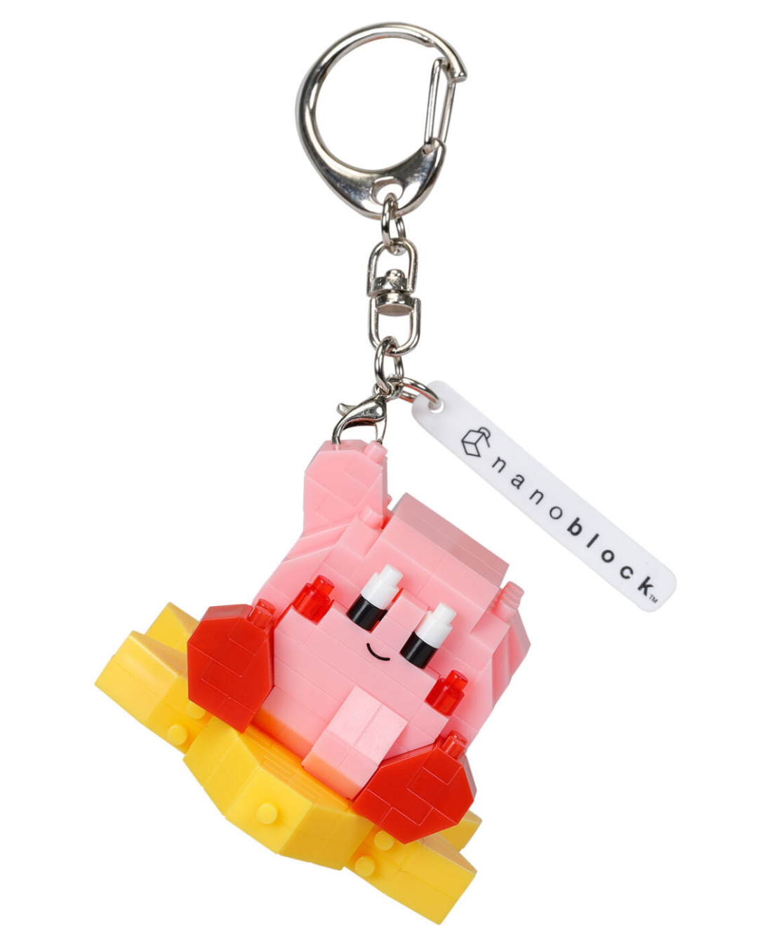 Kirby of the Stars Warp Star - Nanoblocks Keyring